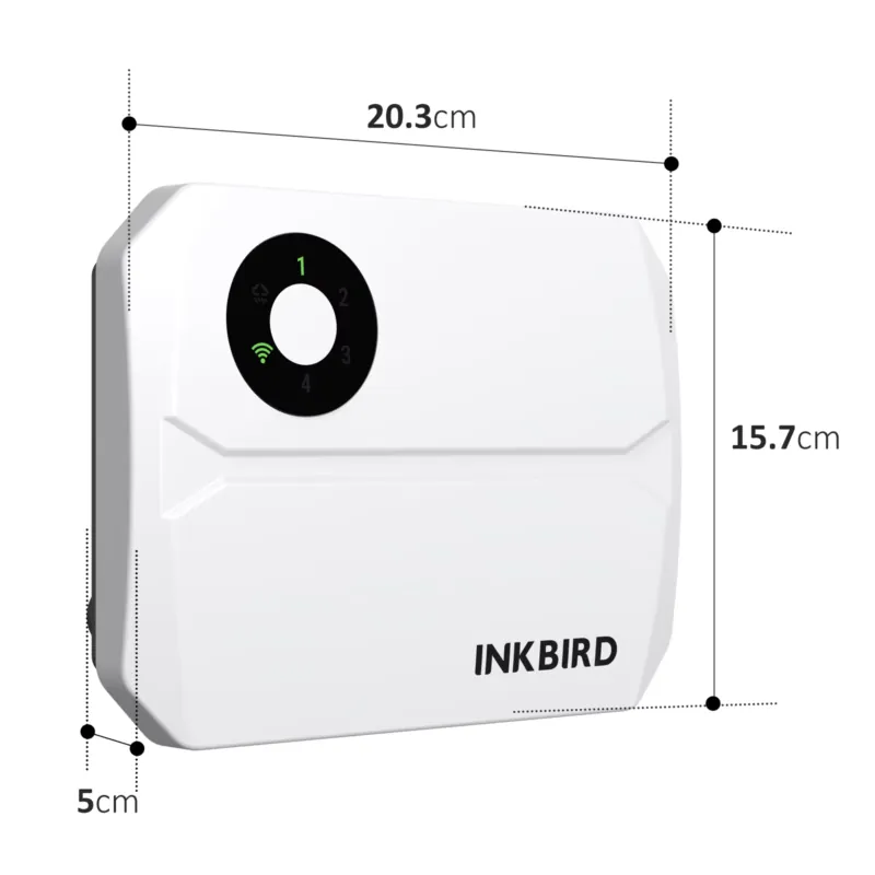 Smart Garden Zone - 잉크버드 IIC-400-WIFI 4존 스마트 스프링클러 컨트롤러