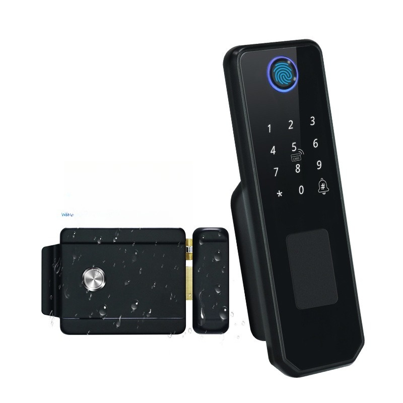 Smart Garden Lock - 양면 지문 방수 무선 스마트 정원