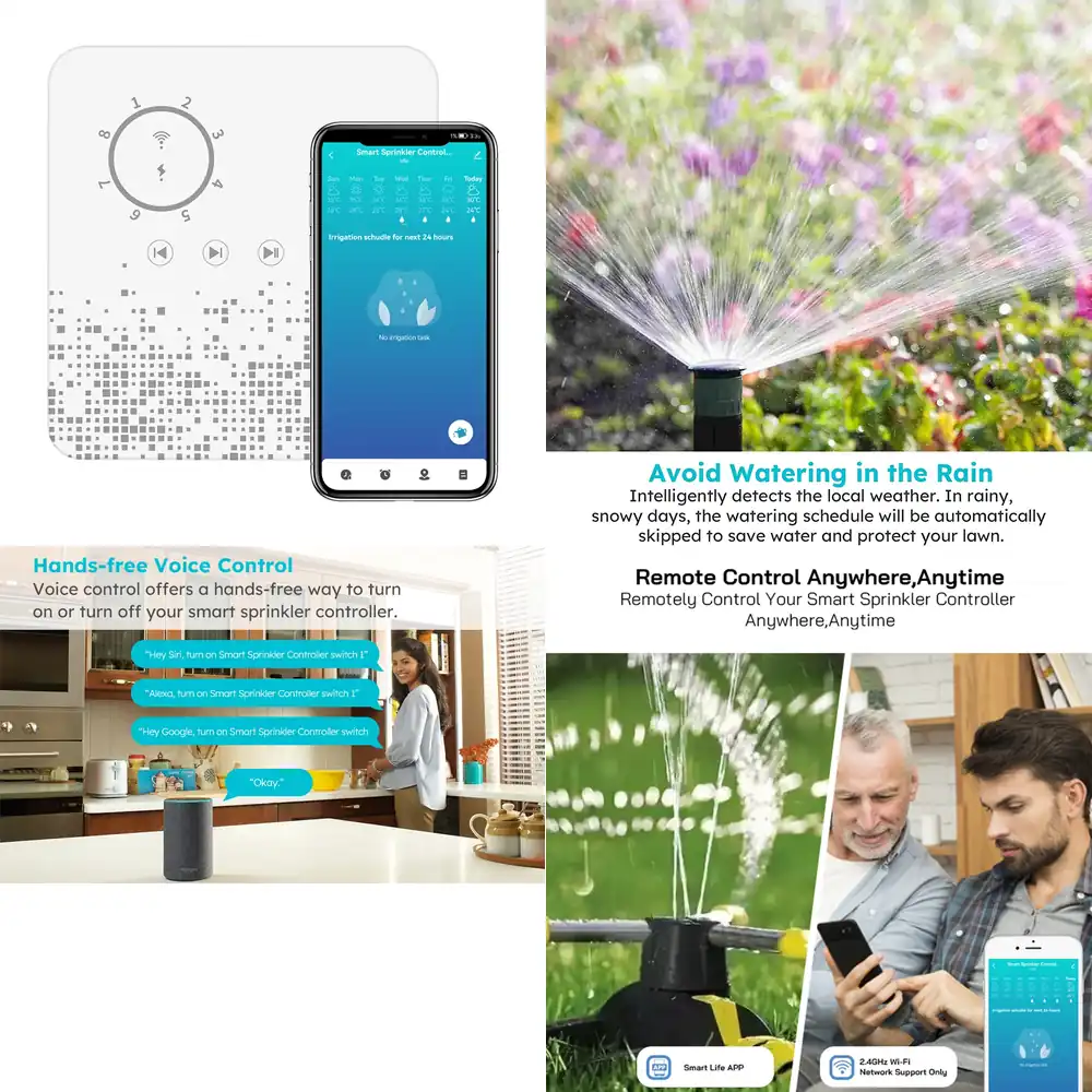 Smart Garden Zone - Qwinn 2026-Rehent 스마트 앱 8존 관개
