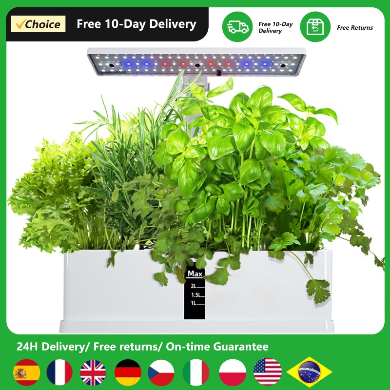 Smart Pod Garden - 9포드 스마트 수경재배 시스템 실내 정원