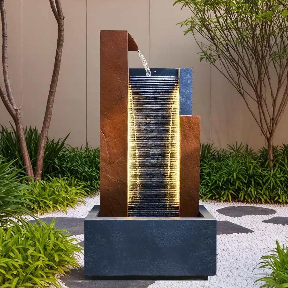 Smart Garden Offices - 스마트 대형 야외 폭포 분수 -