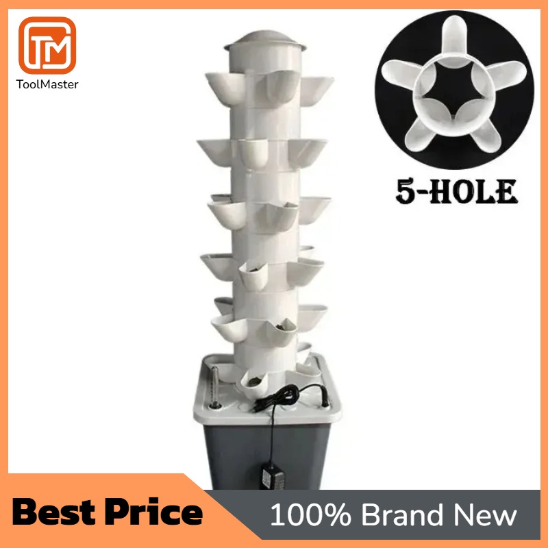 Vertical Planter Tower - 【핫세일】수경재배 시스템 미니 실내외 가정용 허브