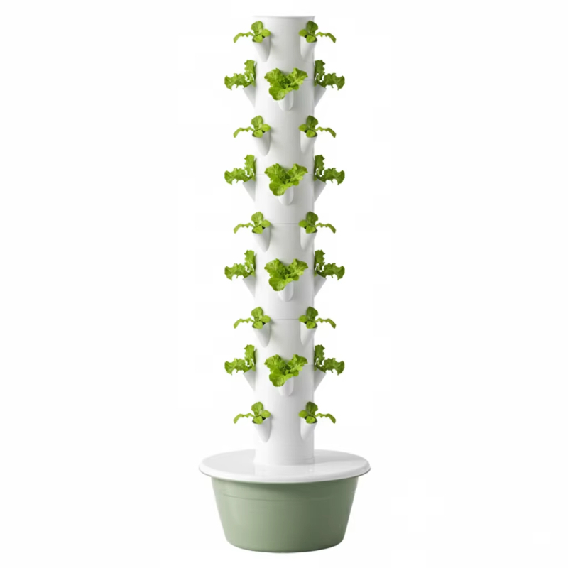 9층 수경 재배 타워 시스템 딸기 재배기 정원 재배 타 - Vertical Planter Tower 리뷰 및 가격