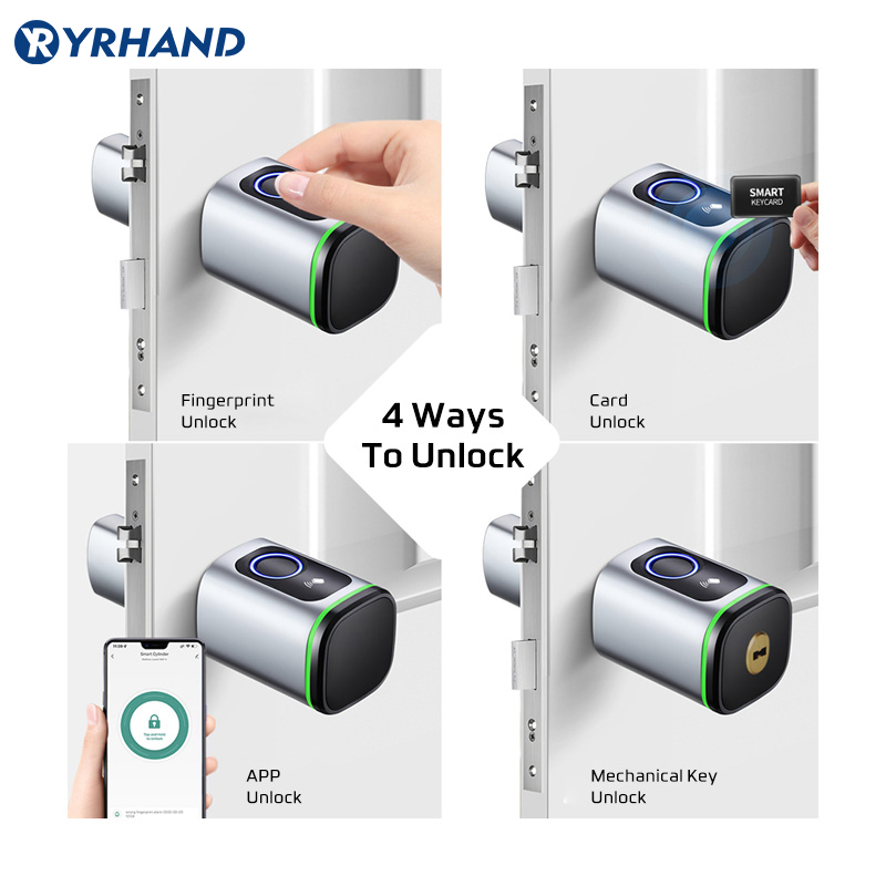 유로 투야 스마트 지문 전자 잠금장치(실린더 포함) 투 - Smart Garden Lock 리뷰 및 가격