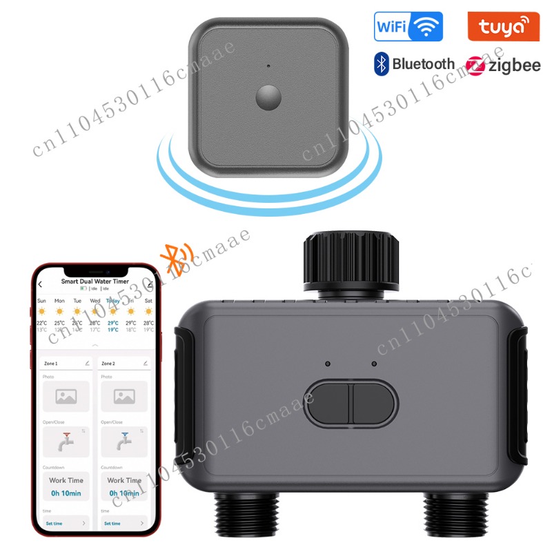 WiFi 스마트 스프링클러 타이머 프로그래밍 가능한 정 - Smart Garden Lock 리뷰 및 가격