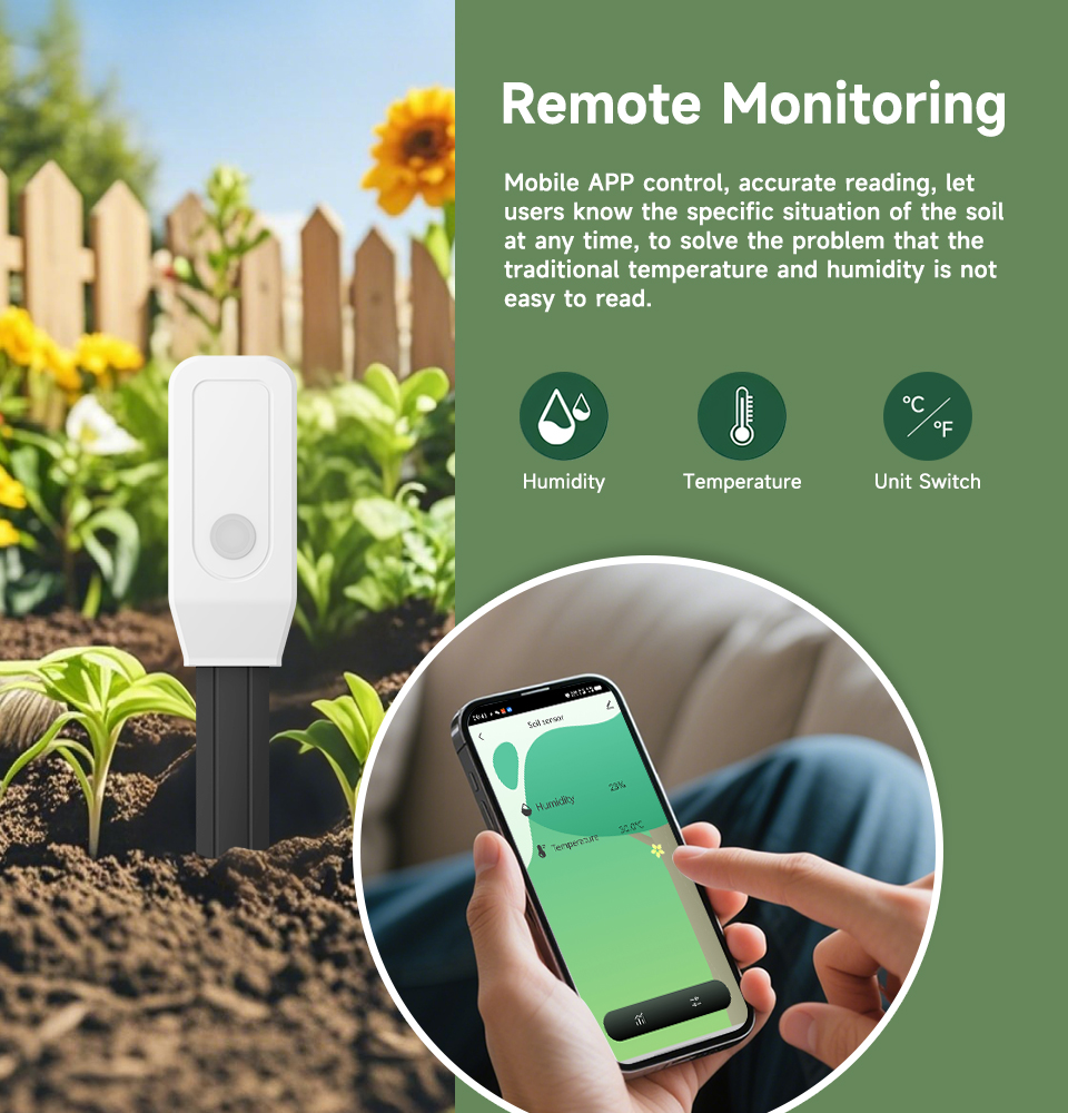 스마트 토양 테스터 센서, 지그비 3.0 토양 수분 및 - Smart Soil Sensor 리뷰 및 가격