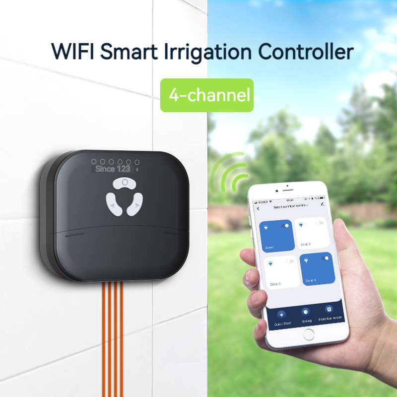 스마트 Wi-Fi 스프링클러 컨트롤러 4구역 자동 관개 - Smart Garden Zone 리뷰 및 가격