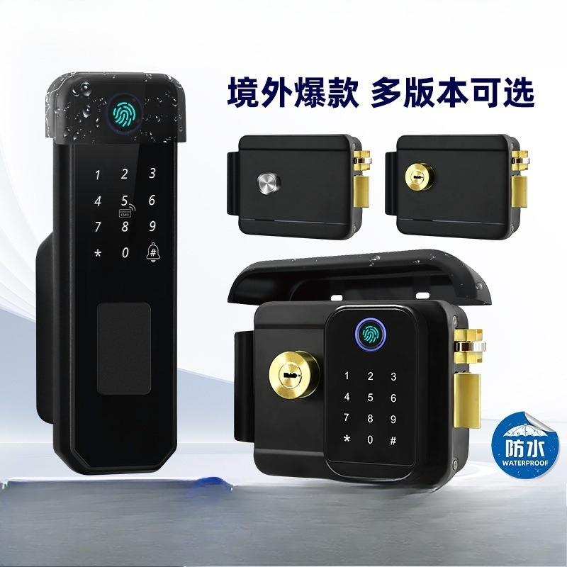 양면 지문 방수 무선 스마트 정원 자물쇠, 야외 자외선 - Smart Garden Lock 리뷰 및 가격
