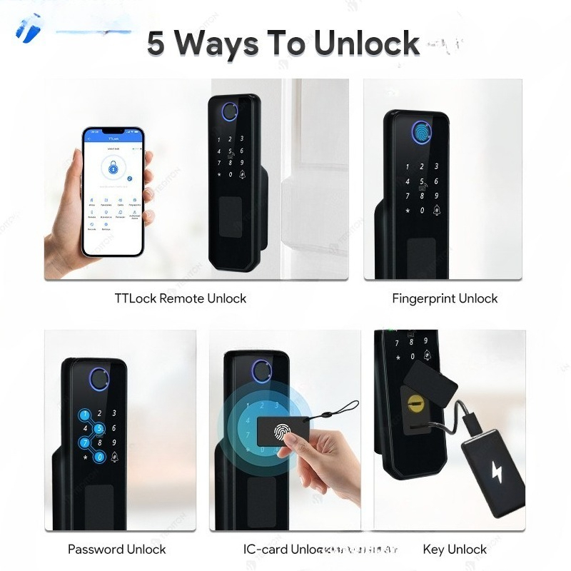 양면 지문 방수 무선 스마트 정원 자물쇠, 야외 자외선 - Smart Garden Lock 리뷰 및 가격