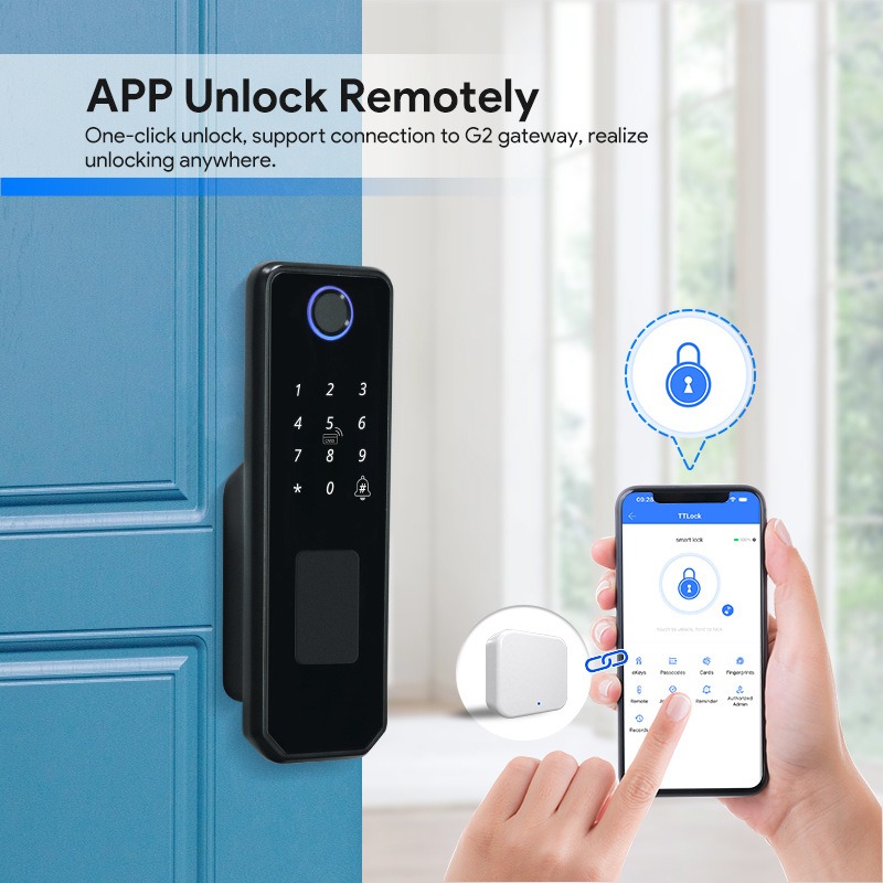 양면 지문 방수 무선 스마트 정원 자물쇠, 야외 자외선 - Smart Garden Lock 리뷰 및 가격
