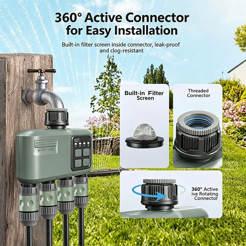 식물 자동 급수 시스템 WiFi 스마트 타이머 RF43 - Smart Garden Refill 리뷰 및 가격