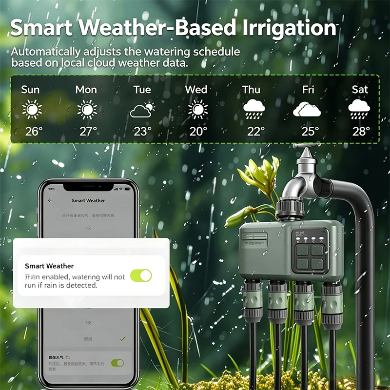 식물 자동 급수 시스템 WiFi 스마트 타이머 RF43 - Smart Garden Refill 리뷰 및 가격