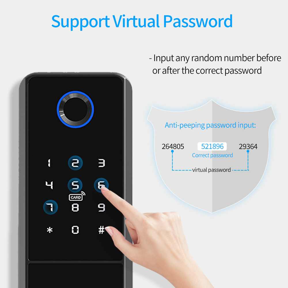 IP65 방수 TTLock 지문 스마트 도어 잠금 장치 - Smart Garden Lock 리뷰 및 가격