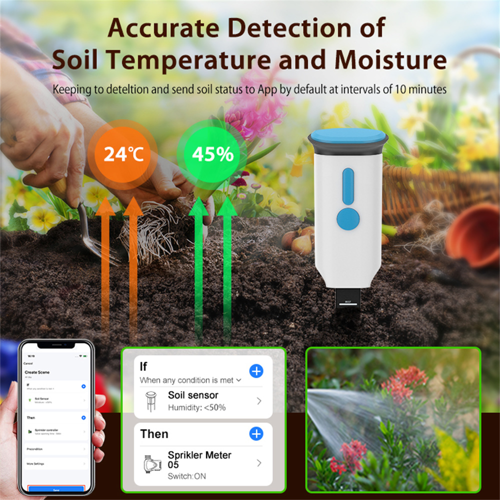 투야 와이파이 스마트 토양 센서 IP66 방수 BT5. - Smart Soil Sensor 리뷰 및 가격
