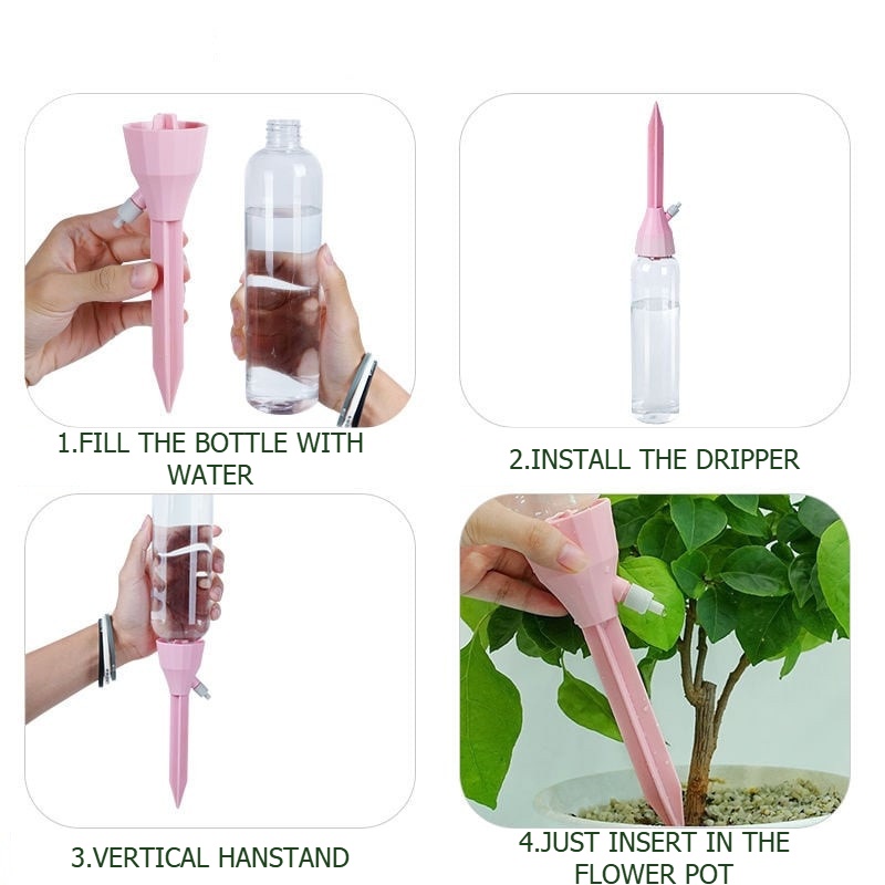 자동 점적 관개 시스템 조절 가능한 물방울기 자동 급수 - Smart Garden Technology 리뷰 및 가격