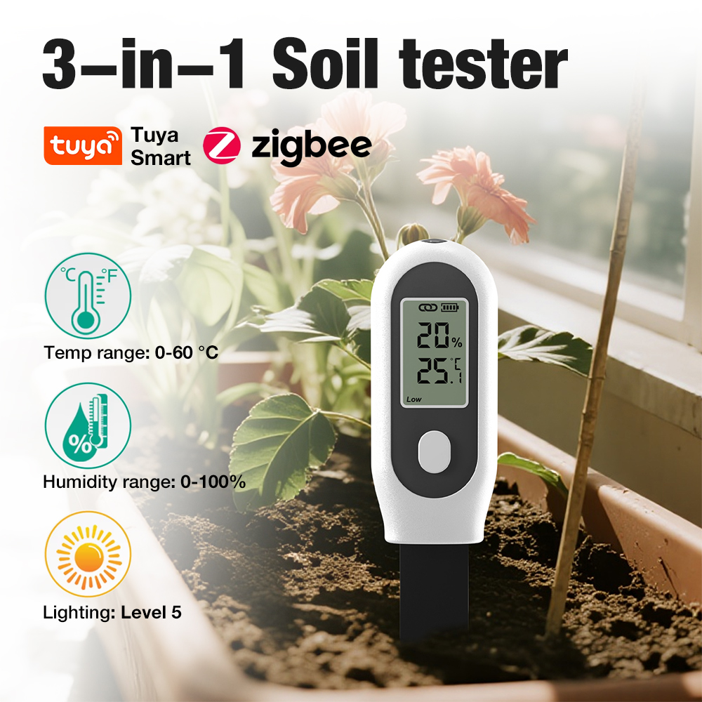 3 in 1 토양 테스터 지그비 스마트 토양 센서 토양 - Smart Soil Sensor 리뷰 및 가격