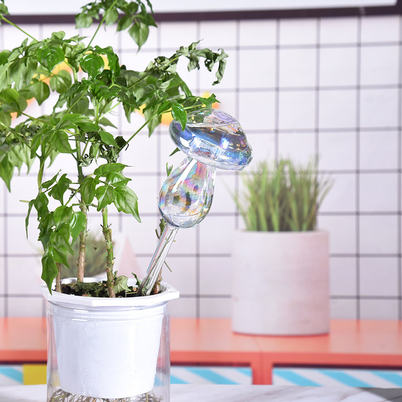1/2PCS 유리 짚 자동 식물 급수 전구 자체 급수  - Smart Garden Technology 리뷰 및 가격