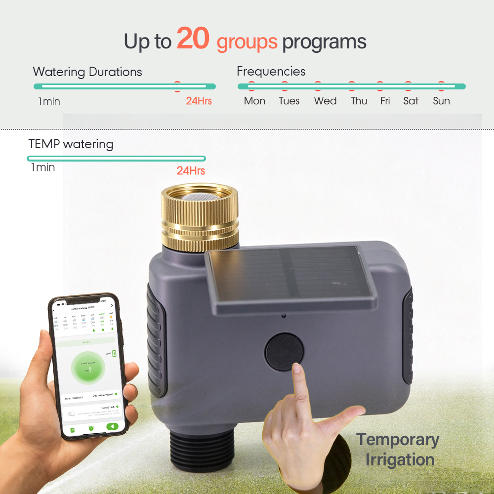 BSP/NPT 투야 스마트 태양광 와이파이 타이머 -  - Smart Garden Refill 리뷰 및 가격