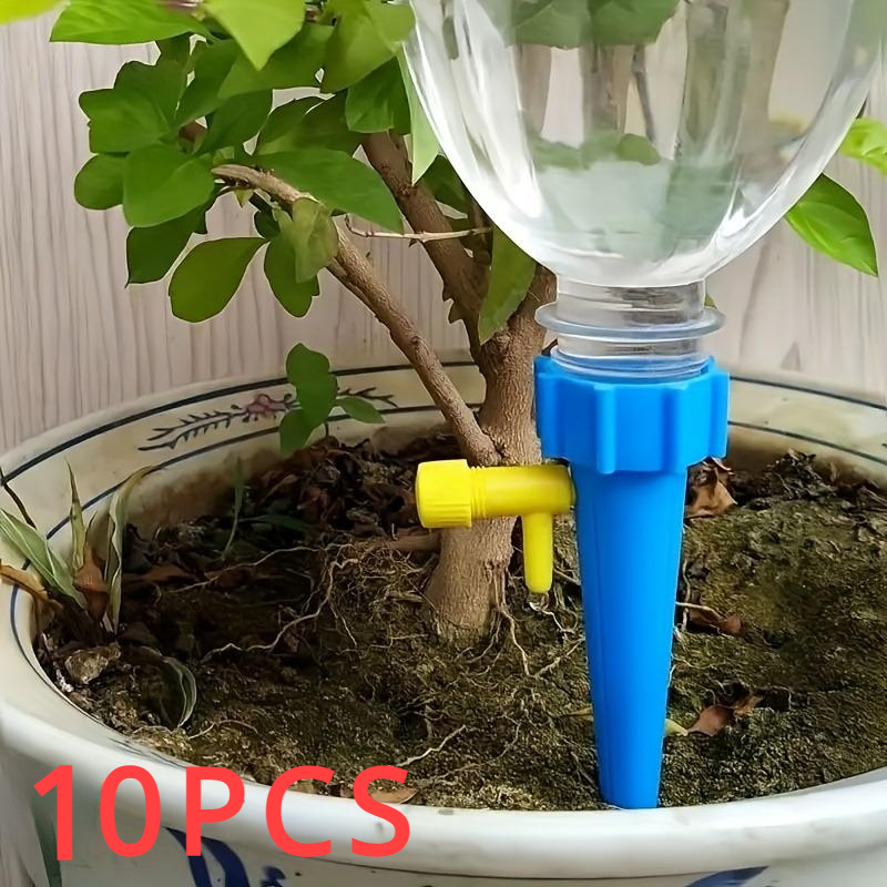 10PCS 꽃 조절식 자동 점적 관개 시스템 가정용 발 - Smart Garden Technology 리뷰 및 가격