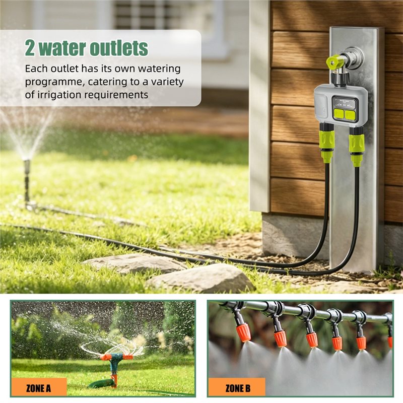 WORTHOWN-Wifi 스마트 워터 타이머 2존 앱  - Smart Garden Zone 리뷰 및 가격
