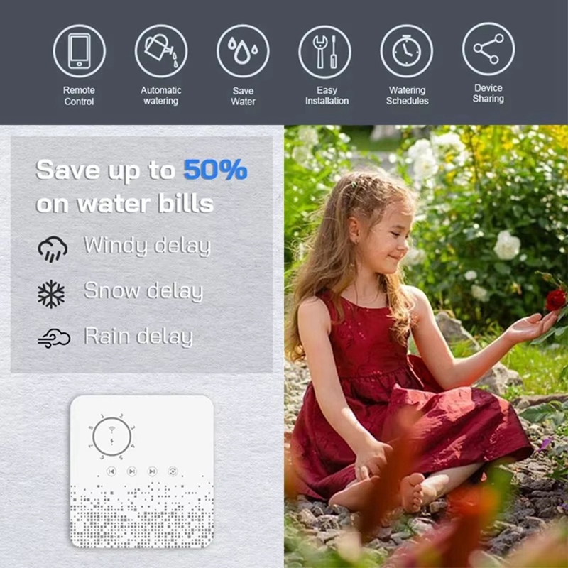 Tuya WiFi 스마트 스프링클러 컨트롤러 8 구역  - Smart Garden Zone 리뷰 및 가격