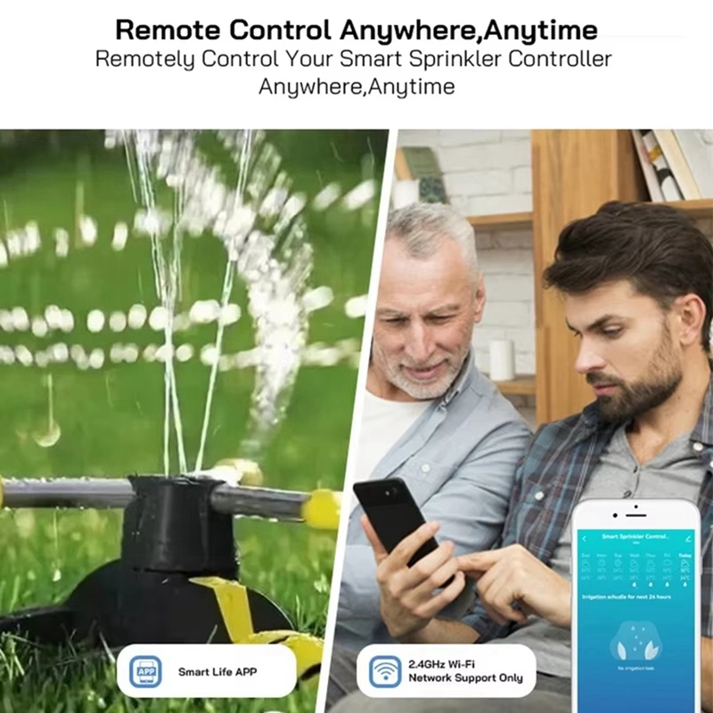 Tuya WiFi 스마트 스프링클러 컨트롤러 8 구역  - Smart Garden Zone 리뷰 및 가격