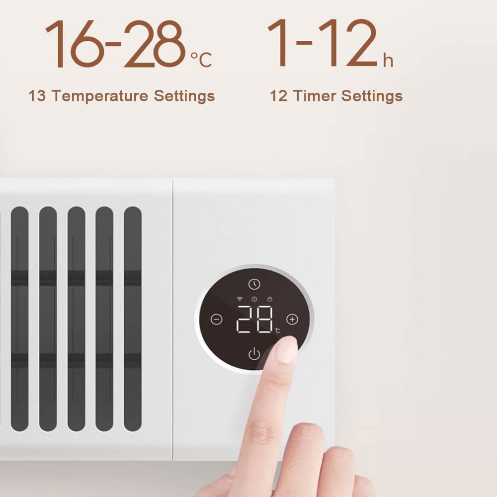 MIJIA 그래핀 베이스보드 히터 2세대, 일정 온도, - Smart Garden Lock 리뷰 및 가격