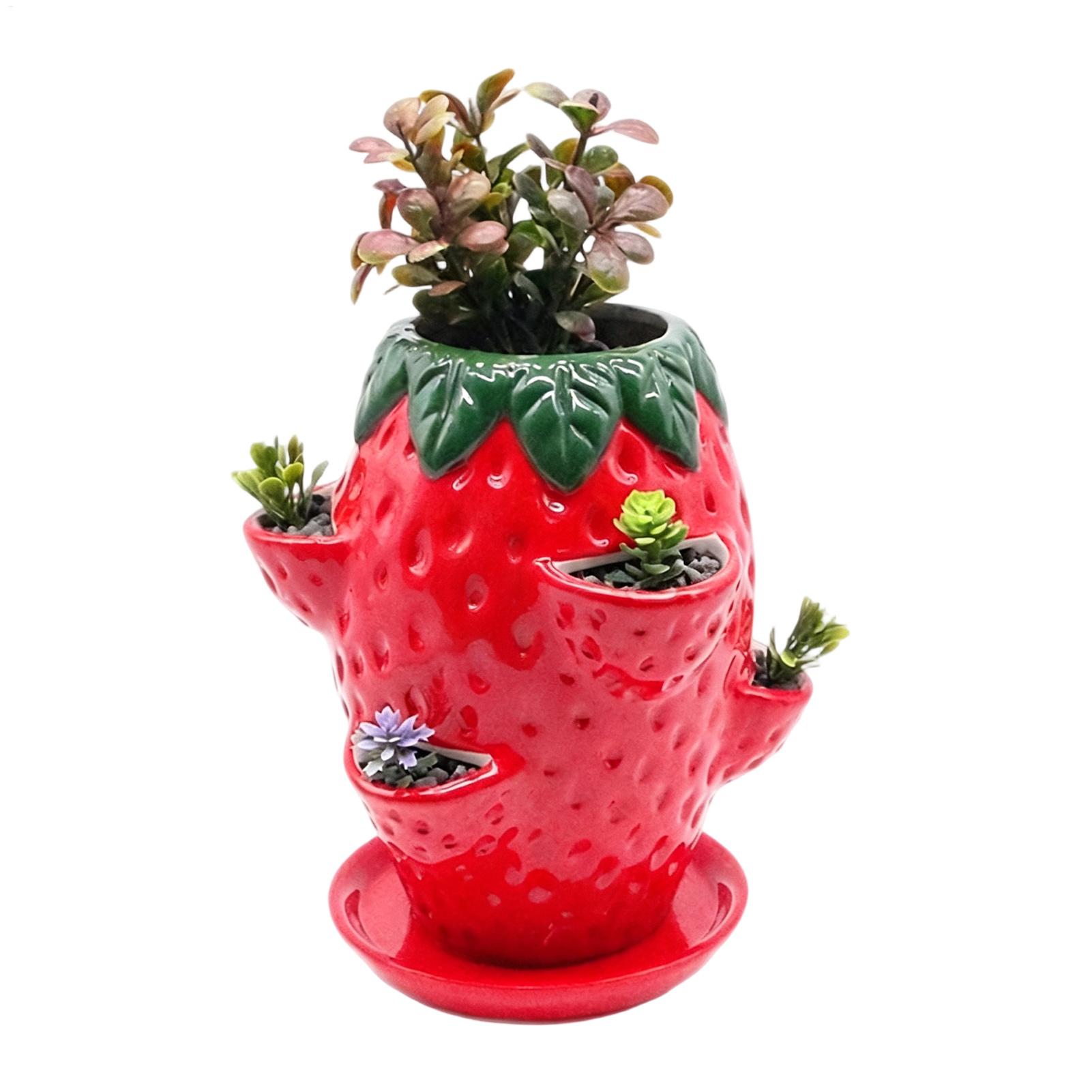 딸기 타워 화분 테라코타 배수받침대 포함 다층 수직 장 - Vertical Planter Tower 리뷰 및 가격
