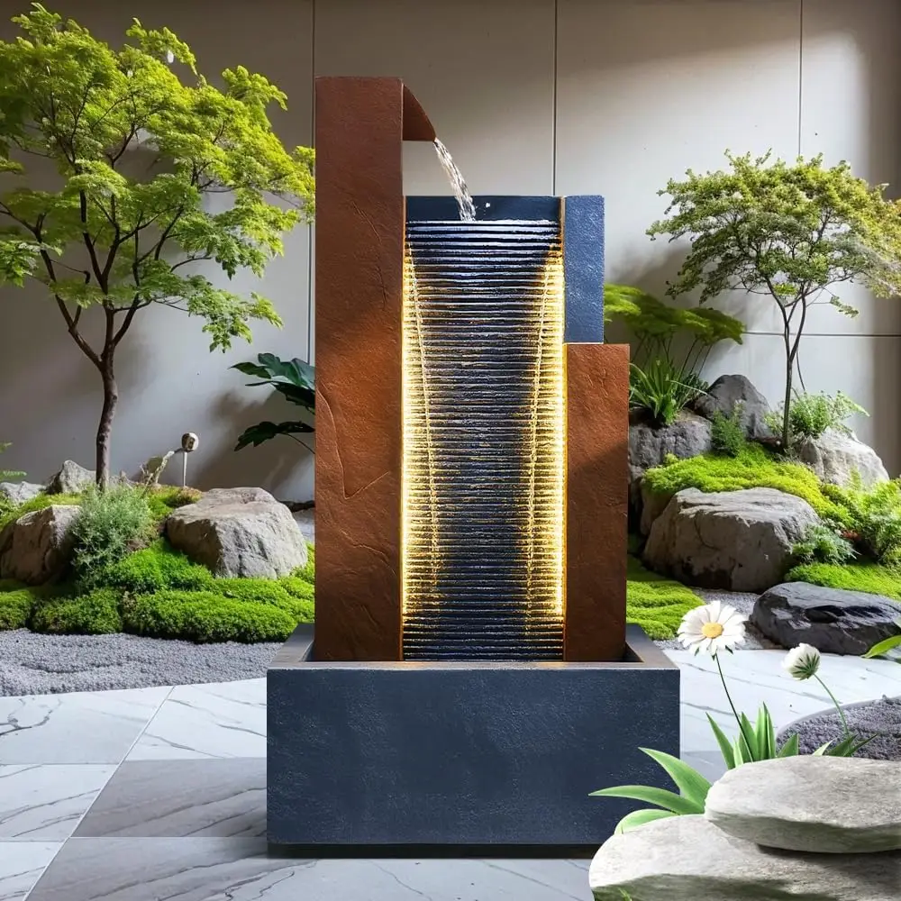 스마트 대형 야외 폭포 분수 - 정원 및 가정/사무실용 - Smart Garden Offices 리뷰 및 가격