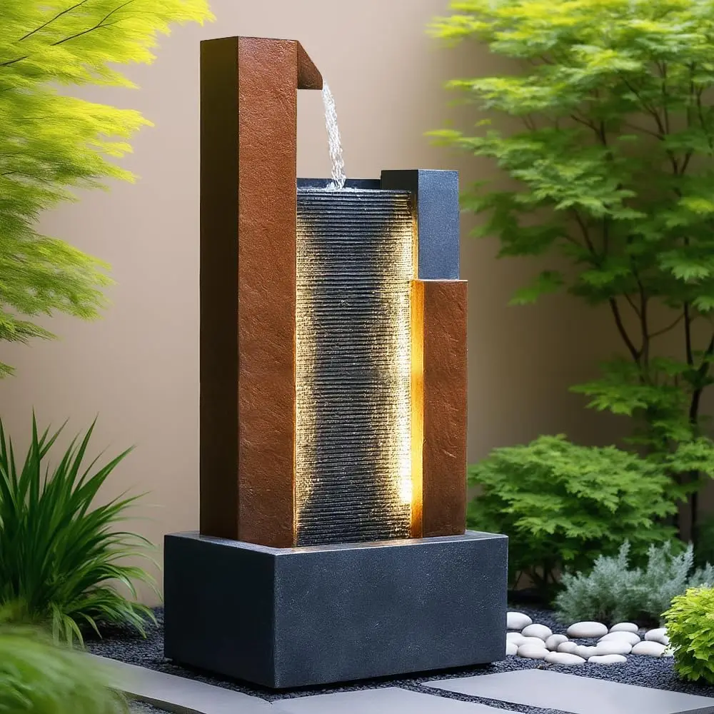 스마트 대형 야외 폭포 분수 - 정원 및 가정/사무실용 - Smart Garden Offices 리뷰 및 가격
