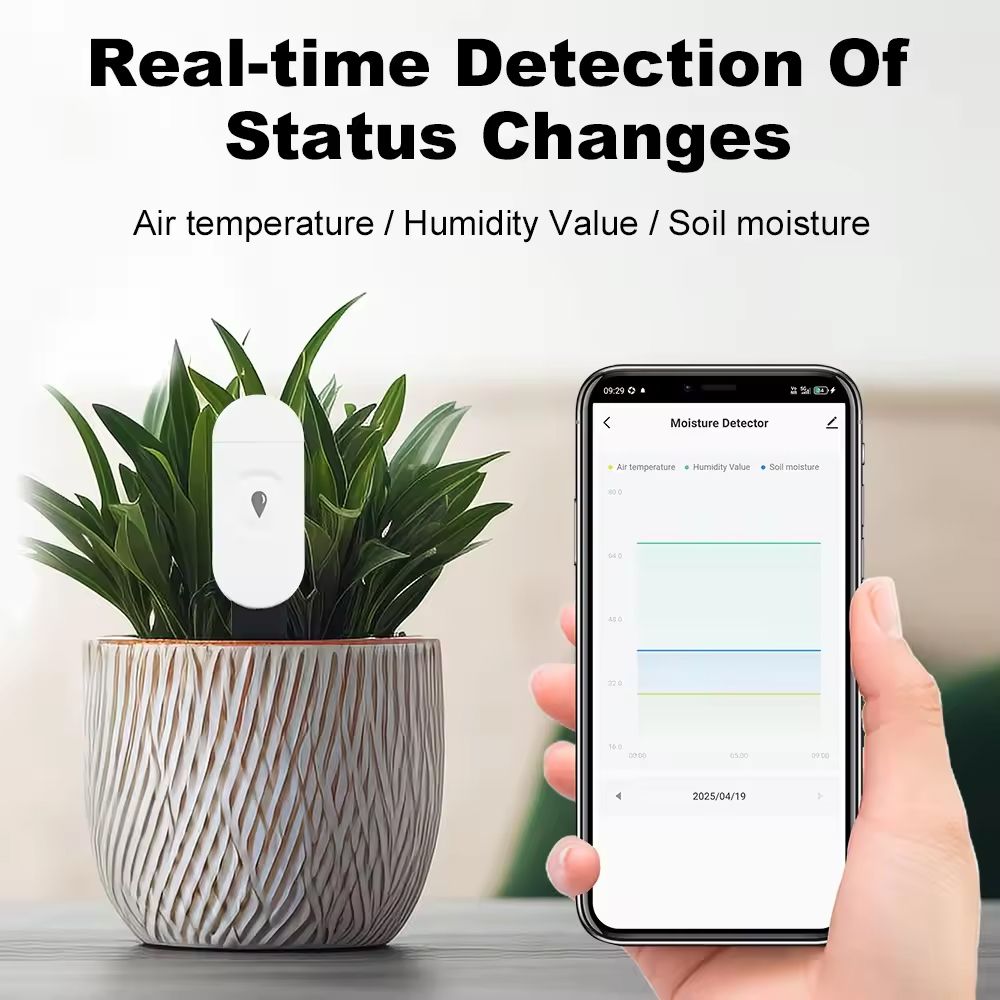 Tuya Zigbee 온도 습도 수분 감지기 스마트 토 - Smart Soil Sensor 리뷰 및 가격