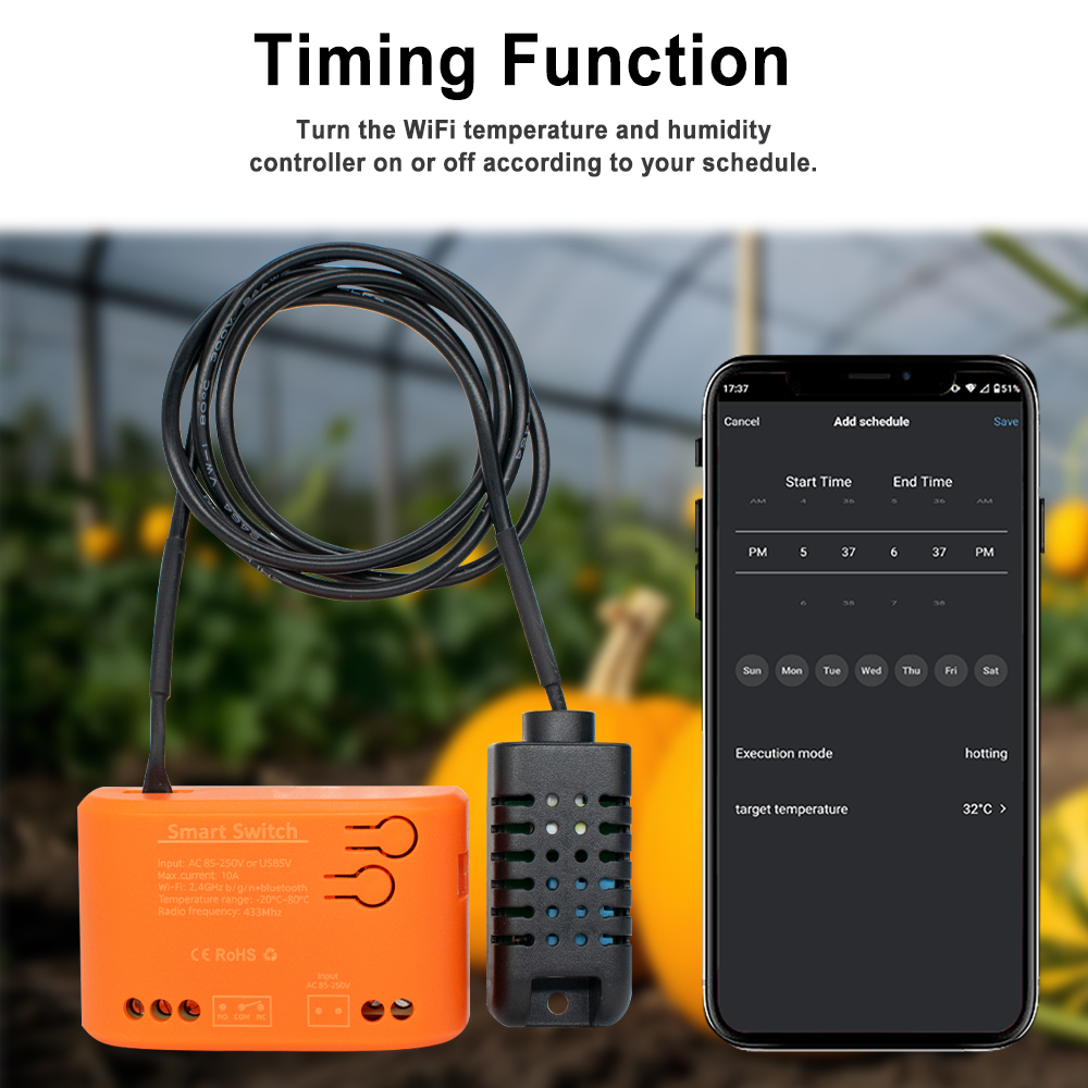 식물 수족관 와인 하우스를위한 스마트 홈 습도계 APP - Smart Soil Sensor 리뷰 및 가격