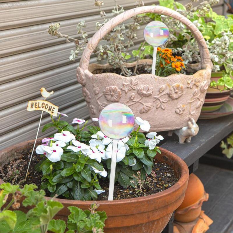 자동 식물 급수 전구, 유리 자체 급수 공, 맑은 꽃, - Smart Garden Technology 리뷰 및 가격
