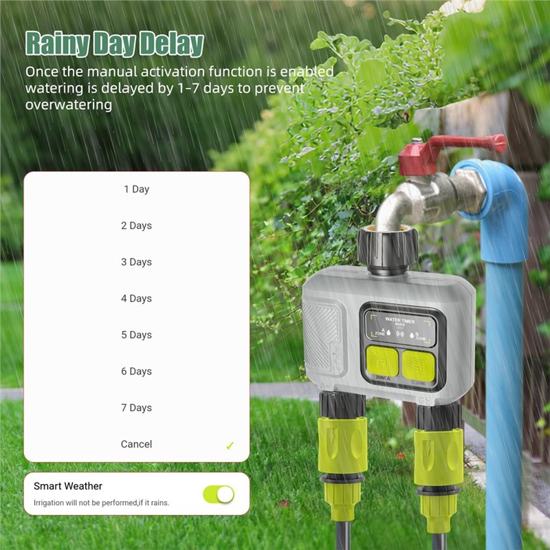 ALIM-Wifi 스마트 워터 타이머 2존 앱 제어 정 - Smart Garden Zone 리뷰 및 가격