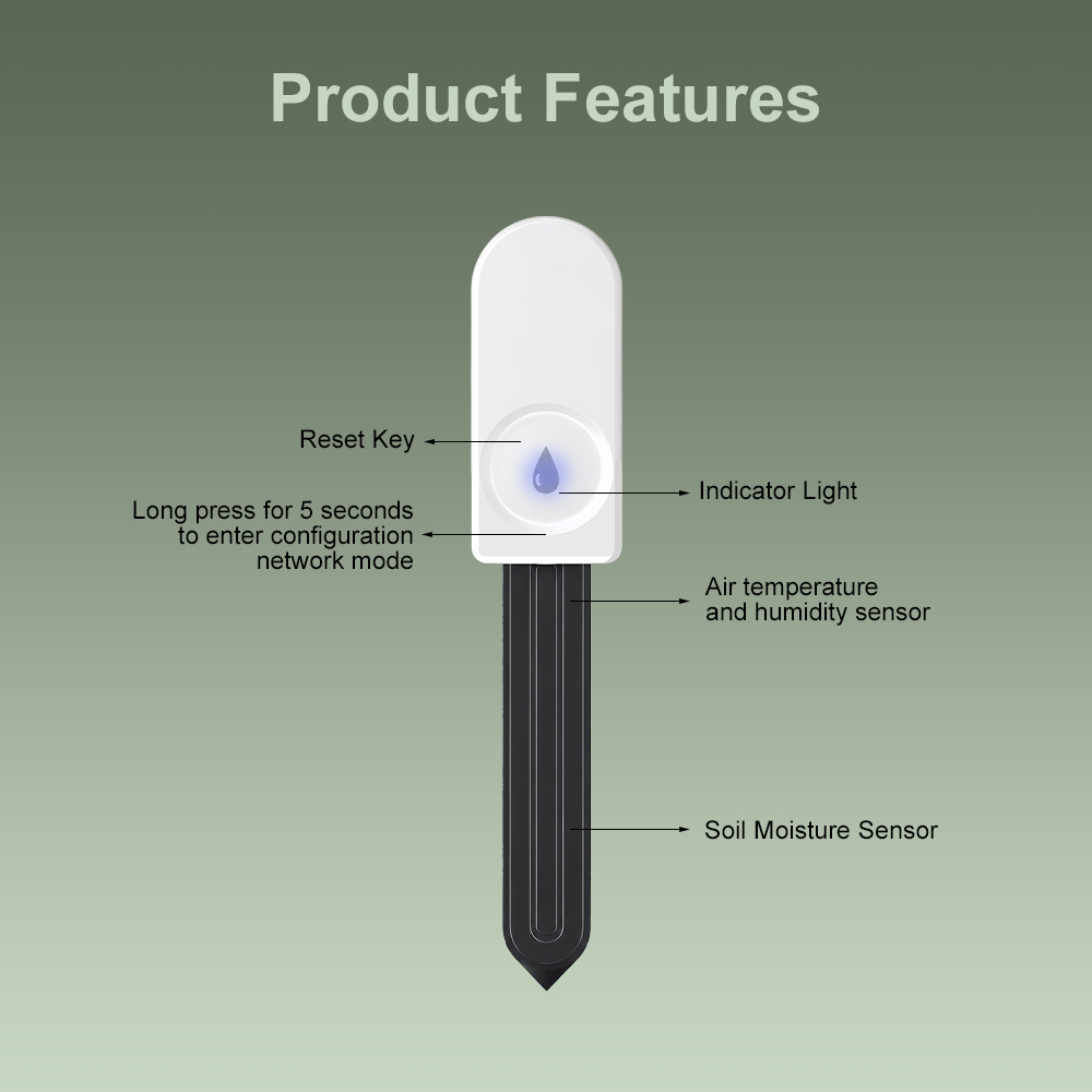 ZigBee 토양 수분 테스터 습도계 농장 잔디 식물  - Smart Soil Sensor 리뷰 및 가격
