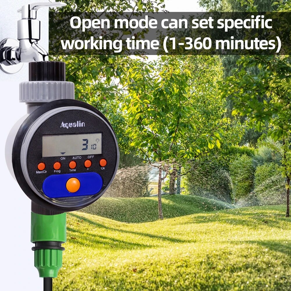 자동 LCD 디스플레이 급수 타이머, 전자 가정용 정원 - Smart Garden Tap Timer 리뷰 및 가격