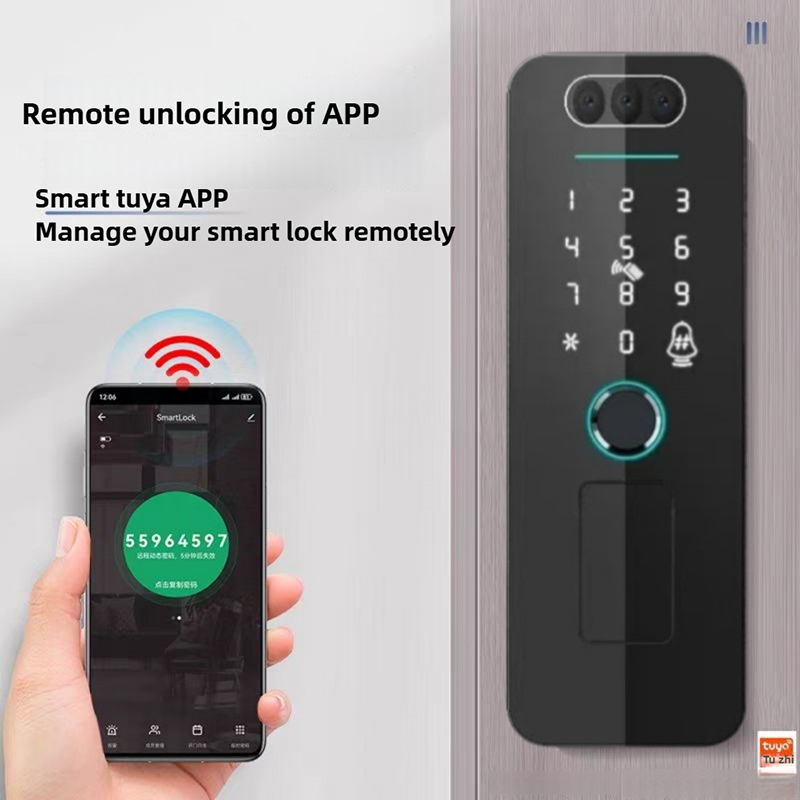 Tuya Wifi SmartLife 3D 얼굴 인식 스 - Smart Garden Lock 리뷰 및 가격