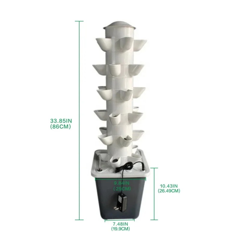 【핫세일】수경재배 시스템 미니 실내외 가정용 허브 재배 - Vertical Planter Tower 리뷰 및 가격
