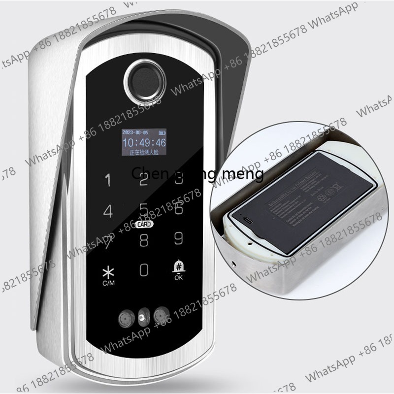 분할 지문 잠금장치 가정용 얼굴 인식 지문 잠금장치 정 - Smart Garden Lock 리뷰 및 가격