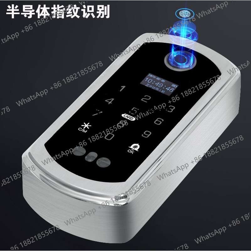 분할 지문 잠금장치 가정용 얼굴 인식 지문 잠금장치 정 - Smart Garden Lock 리뷰 및 가격
